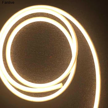 

50m Rgb Led Stripe Neon Strip Ac 220v Dc 12v 120led/m Smd2835 Soft Flexible Neon Outdoor Decorative Led Strip Rope Light rgb