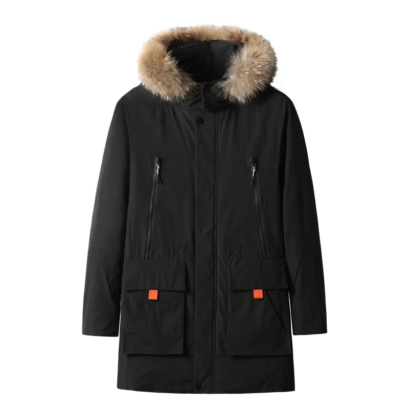 Большие размеры 8XL 7XL 6XL 5XL Youth Мужская Новая Модная хлопковая куртка длинная XL зимняя теплая плюс бархатная Толстая хлопковая куртка пальто