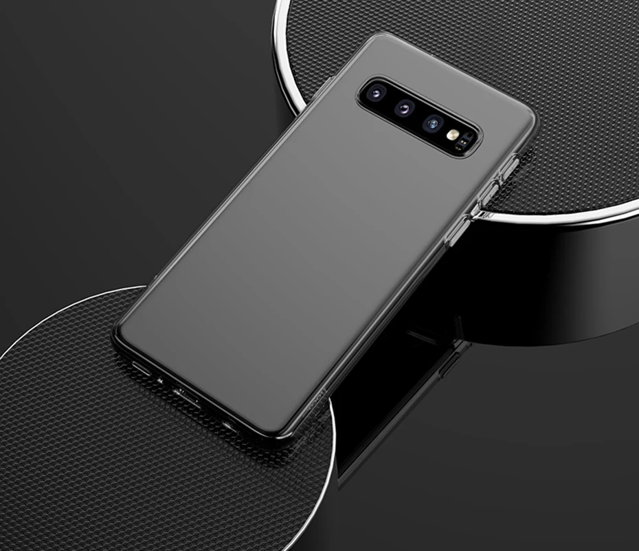 HOCO TPU чехол для samsung Galaxy S10 S10+ S10e ультра тонкий мягкий чехол для samsung Galaxy Note10 Note10 Plus Прозрачный складной