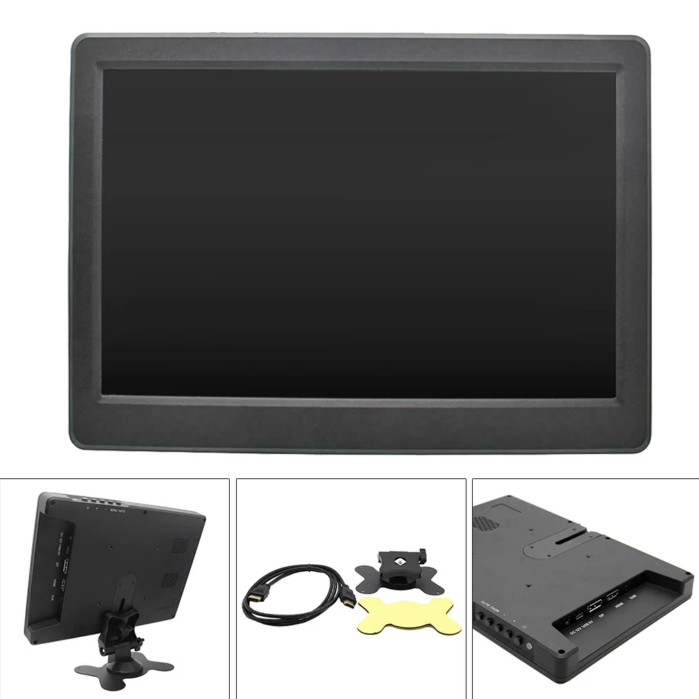 10 дюймов с защитным чехлом Plug And Play ips Компьютерные аксессуары ЖК дисплей VGA портативный HDMI экран 2 к HD для Raspberry Pi
