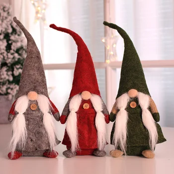

3pcs/lot 40cm Christmas Doll Santa Claus Merry Christmas Christmas Decorations for Home