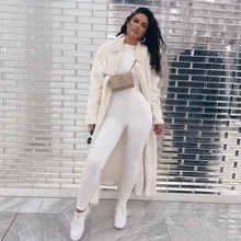 

2021NEW 2021 Spring Women Sexy Jumpsuit Streetwear Long Sleeve Bodycon Solid Sport Fitness Jumpsuits Romper Overalls For Women