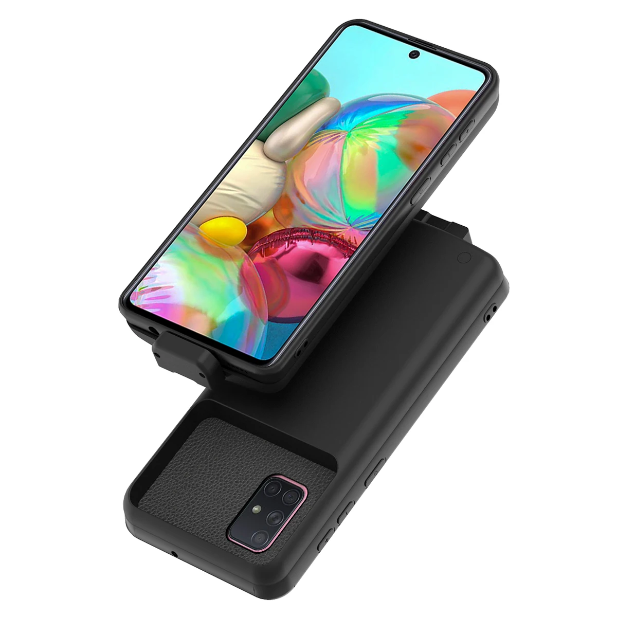 Для samsung Galaxy A71, чехол для зарядного устройства, съемный, 7000 мА/ч, внешний резервный аккумулятор, чехол для зарядки для samsung A71, чехол