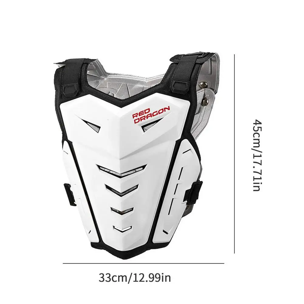 Motorcycle Body Armor Motorcycle Jacket Motocross Moto Vest Back Chest Protector Off-Road Dirt Bike Protective Vest