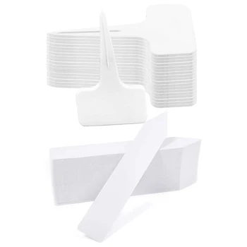 

500Pcs PP T-Shaped Label, Label, Waterproof Nursery Label, Used for Flowers, Vegetables (White)
