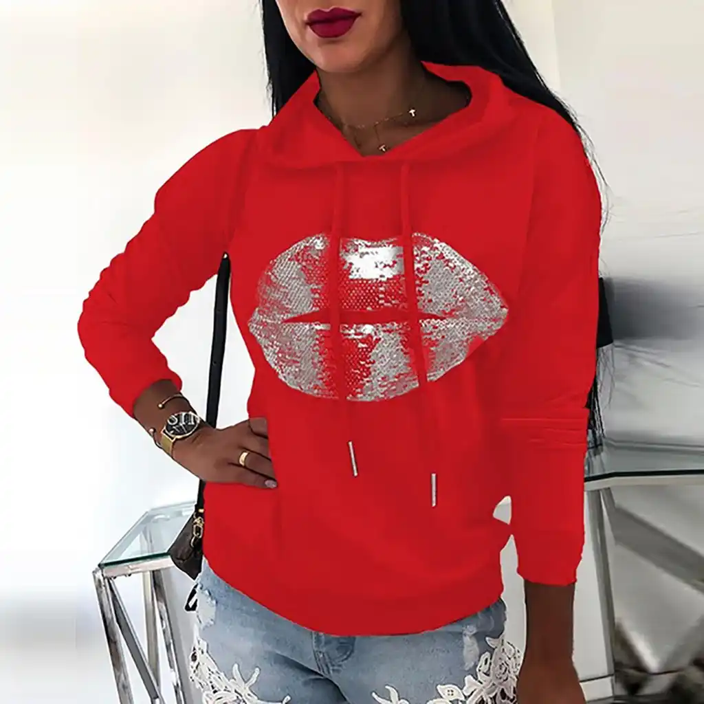 lip sweatshirt