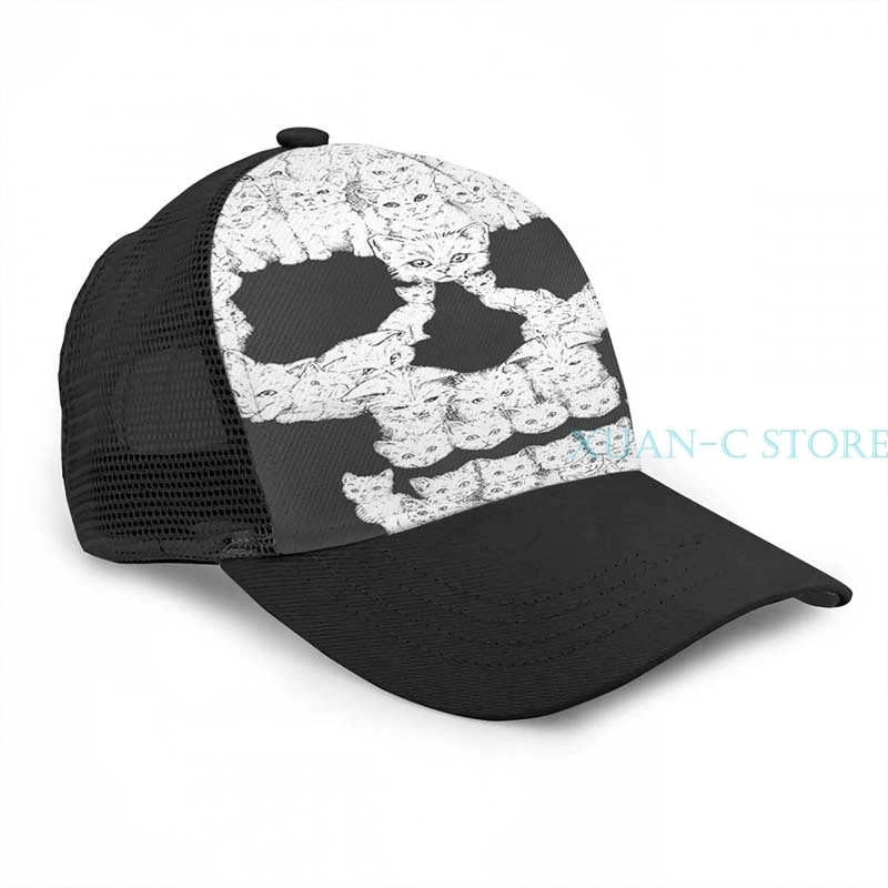 Skulls is for Pussies баскетбольная Кепка для мужчин и женщин модная черная шляпа унисекс с принтом