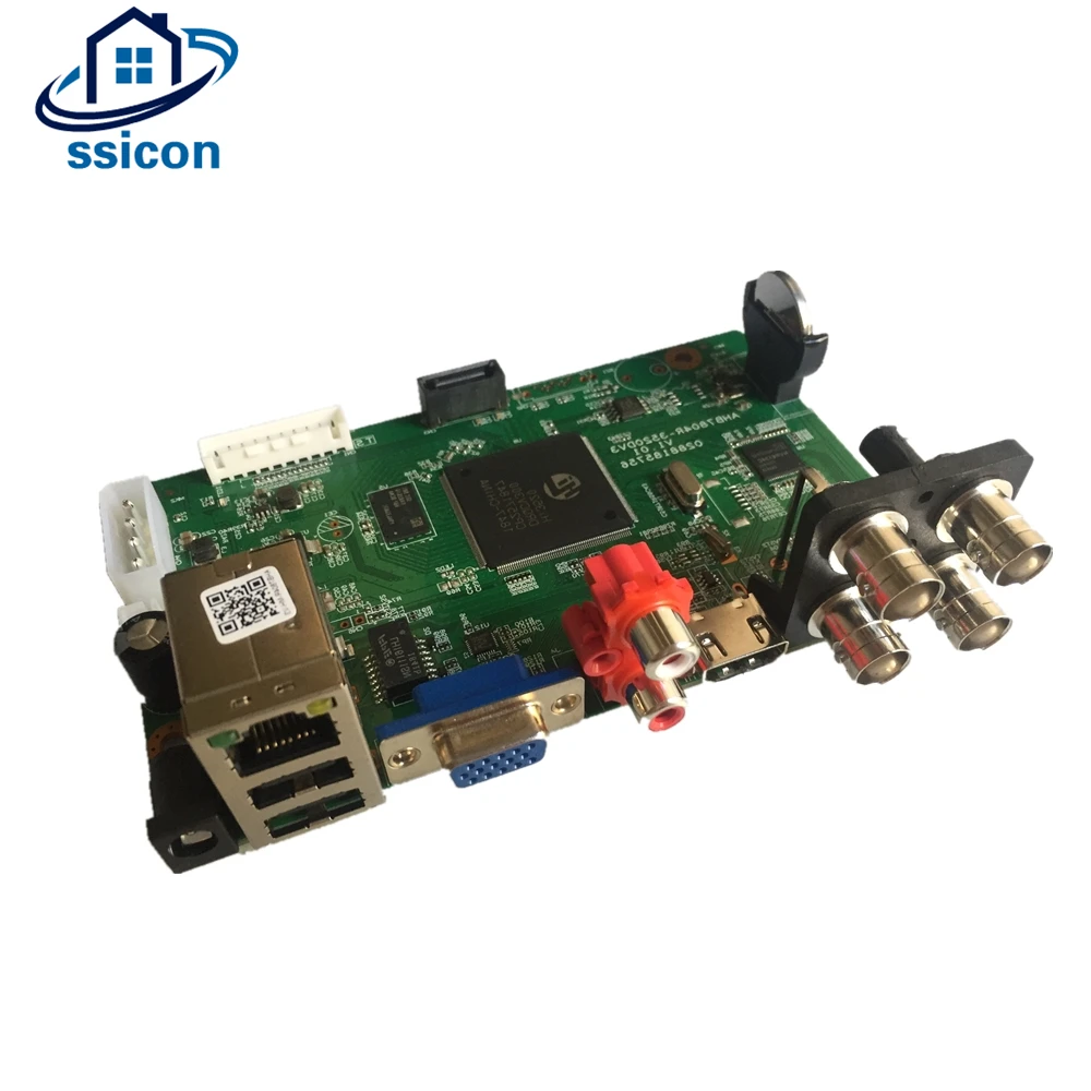 Камера видеонаблюдения SSICON 4 канальная 5 в 1 DVR Hybird NVR МП AHD CVI TVI|Видеорегистратор