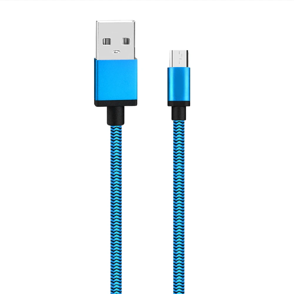 1 м 2 м Micro USB кабель для samsung, кабель для быстрой зарядки данных, Белый Оранжевый, кабель для быстрой зарядки 1A 1.7A для Xiaomi Microusb Кабели