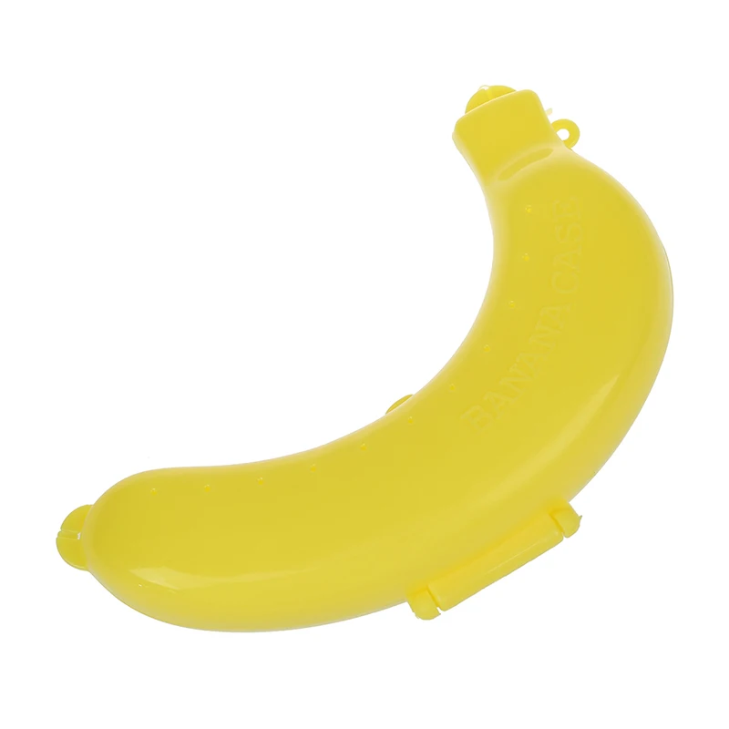 

Banana Case Lunch Box Protector Container Holder Carrier Storage - Yellow