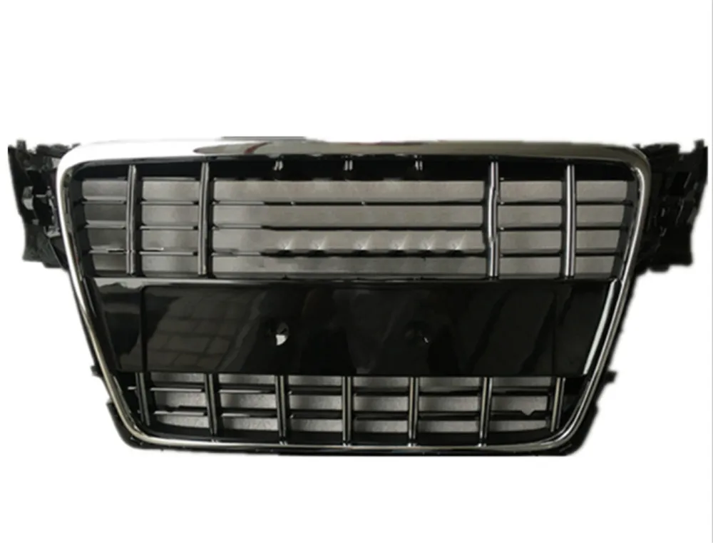 Для Audi A4 B8 2009 2012 S4 Стиль переднего бампера Решетка радиатора с кольцом|Гоночные