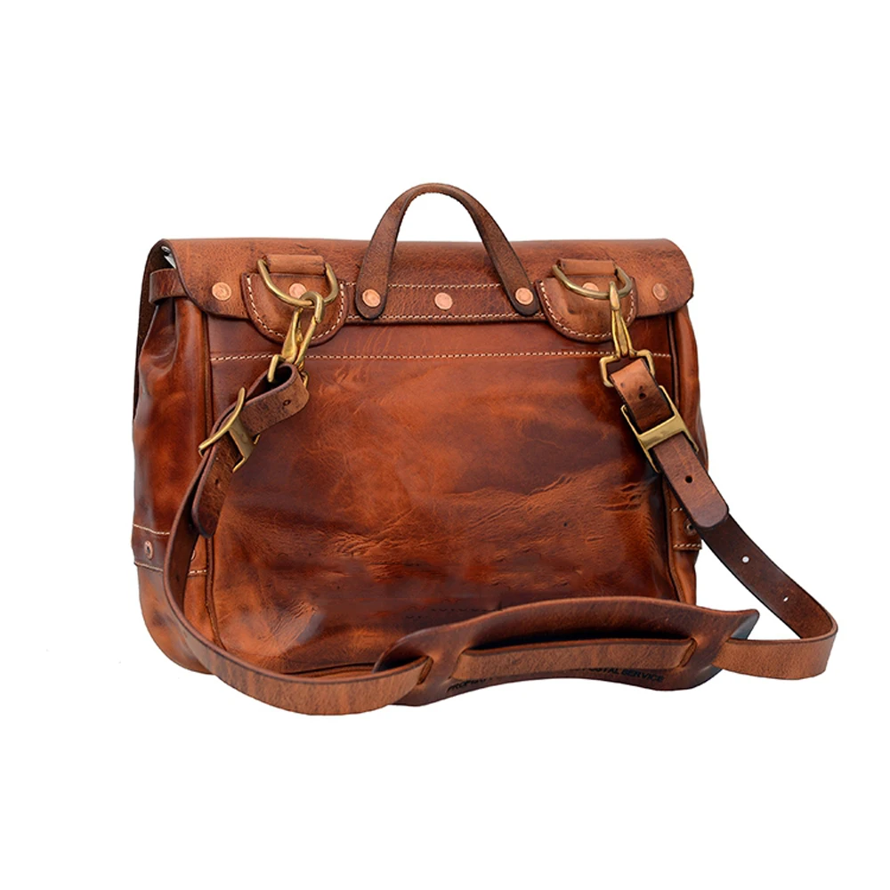 DIY leather craft big size shoulder bag messenger bag hollowed stencil 500gsm kraft paper die cutting pattern 46x36x17cm
