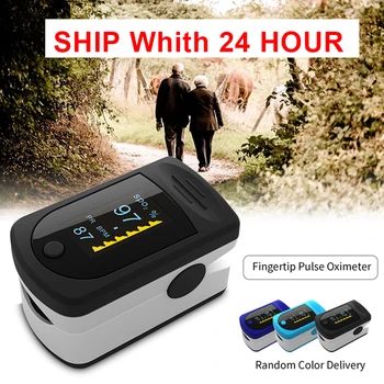 

Digital Fingertip Pulse Oximeter OLED Display Blood Oxygen Sensor Saturation SpO2 Monitor Measurement Meter