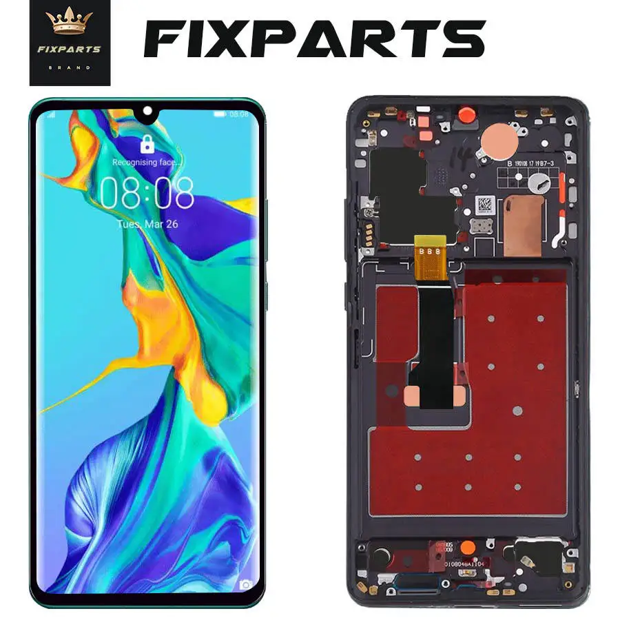С ЖК дисплеем для Huawei P30 LCD сенсорный экран стекло панель запасные части дисплей ELE