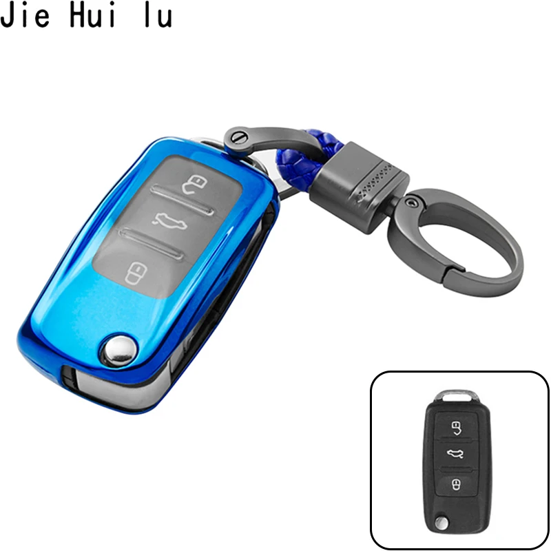 

Hight quality Tpu Key Case Cover Key Case Shell Holder For Golf Bora Golf Passat For Skoda Octavia A5 Fabia For Seat Leon