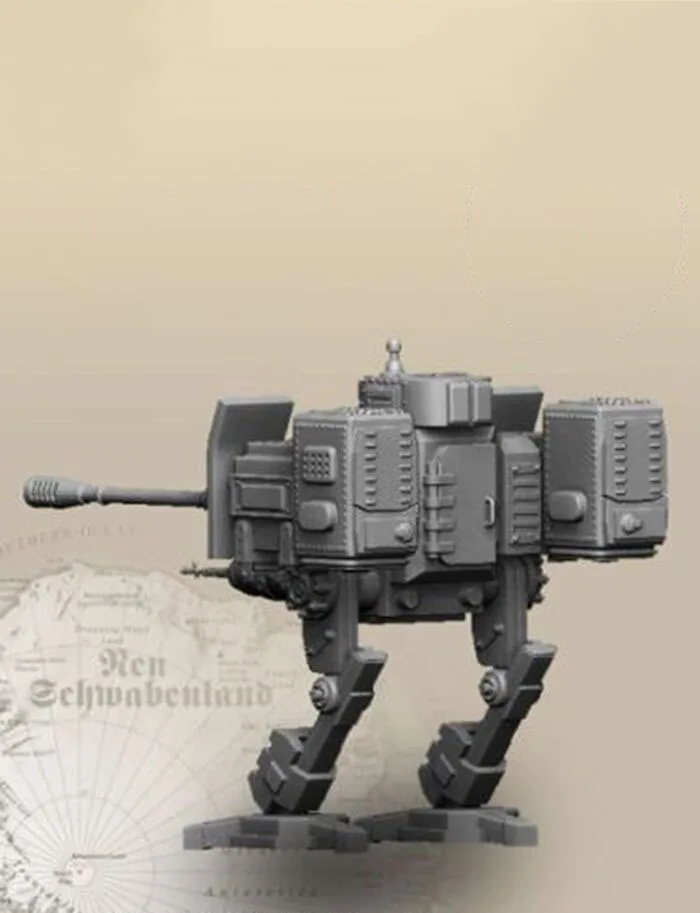 1/35 Смола Модель Строительный комплект фигурка робота