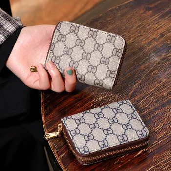 

Wallet Cute Ultra Thin Organ Small Card Bag Women's ID Holder Card Bag Card Holder Card Holder Large Capacity Coin Purse UK833