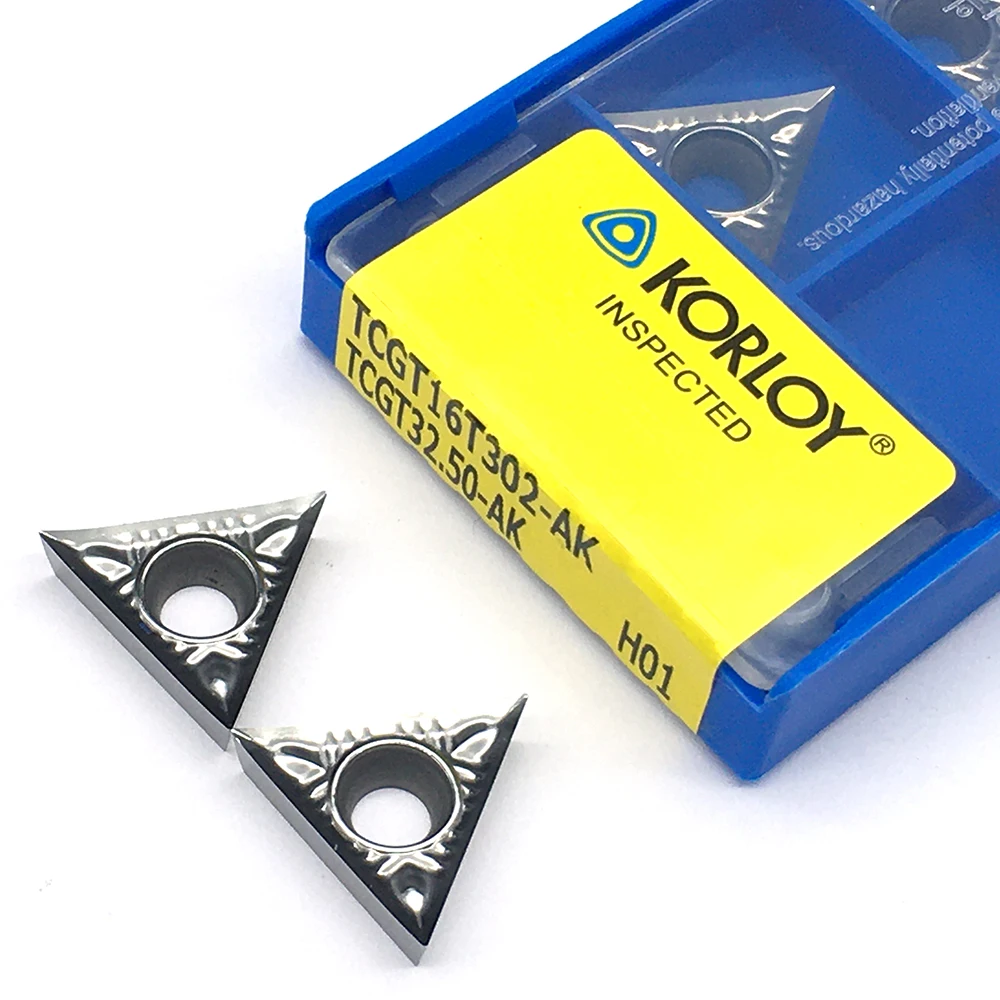 

TCGT16T302 AK H01 10pcs Aluminum cutter blade Insert Cutting Tool turning tool CNC Tools AL +TIN Alloy wood