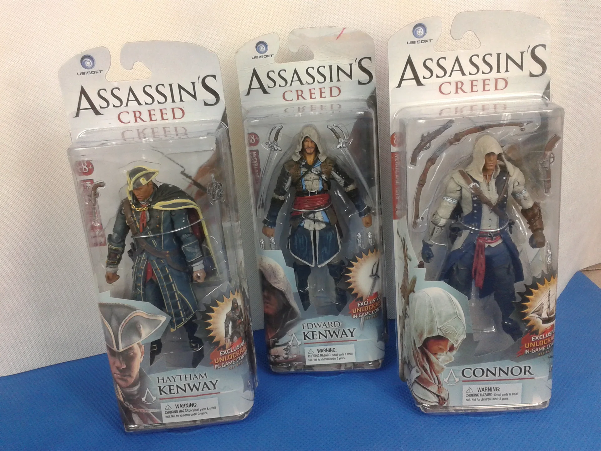 Neca МакФарлейн Assassin's Creed 4 Black поглощения ткань»; ботинки в стиле «Эдвард Кенуэй Коннор 6-дюймового мобильного фигурка Гараж Комплект