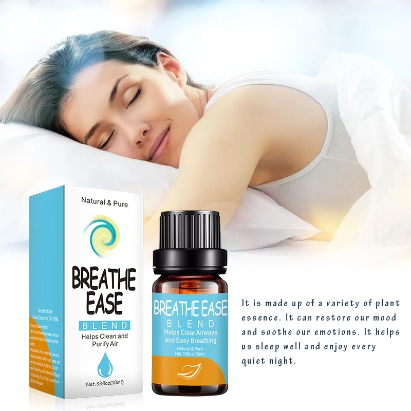 10ml Compound Essential Oil Aromatherapy Plant Easy To Breathe Sleep Essential Oil Use For Bath Massage Relieve Stress