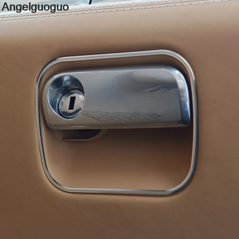 Car Styling Copilot glove box storage box frame decoration cover trim  for Porsche Panamera Cayenne Macan