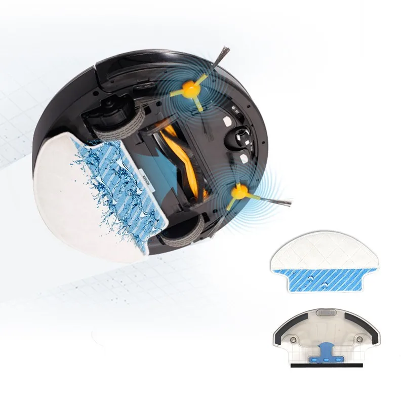 5 шт. робот пылесос запчасти Чистка уборка Швабра Тряпка Для Ecovacs Deebot DT85/DT83/DM81/DM85/DM86 ткань для уборки