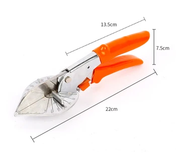 

Angle Shear Household Decoration Woodworking Shear 45-135-Degree Shear Adjustable Multi-functional Trough Sealing Side