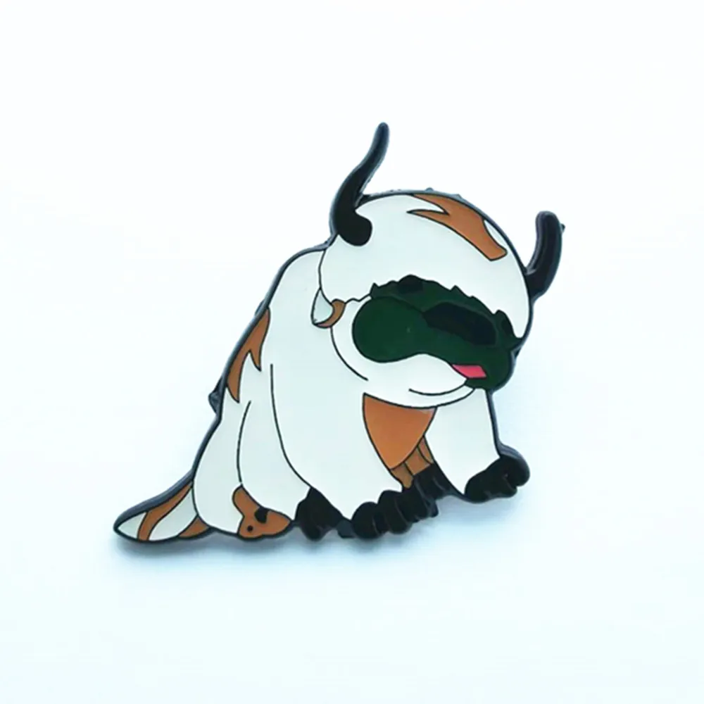 Avatar: The Last Airbender APPA Brooch Bag Clothes Lapel Pin Cartoon Comics Badge Metal Jewelry Gifts for Woman Girl Boy | Украшения и
