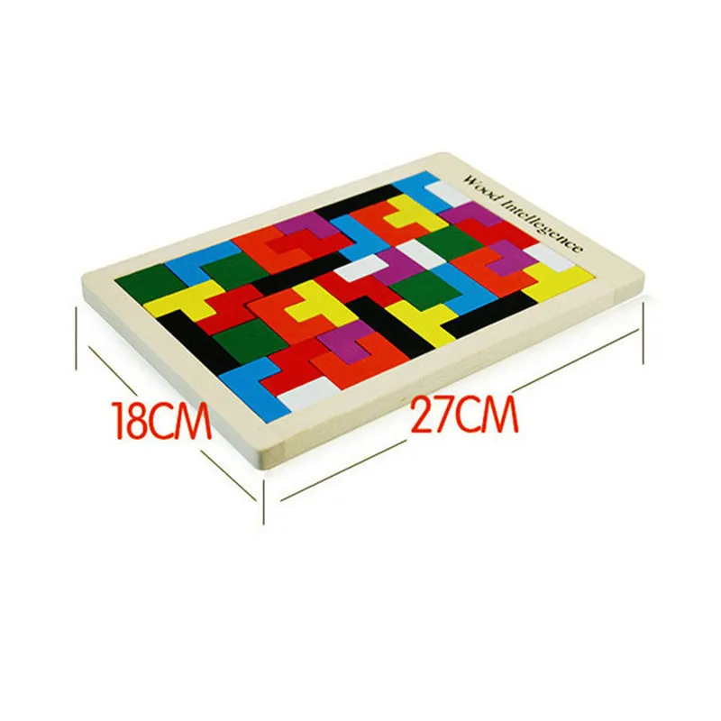 Детские игрушки деревянные Tangram/головоломки доска Головоломка Развивающие детские игрушки