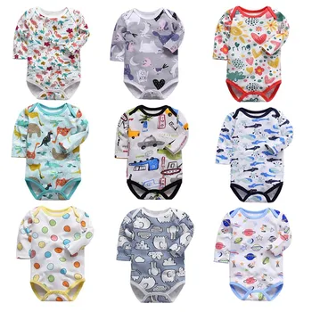 

Babies Girls Clothing Jumpsuit Newborn Baby Boys Romper Long Sleeve 3-24 Months Infant Clothes