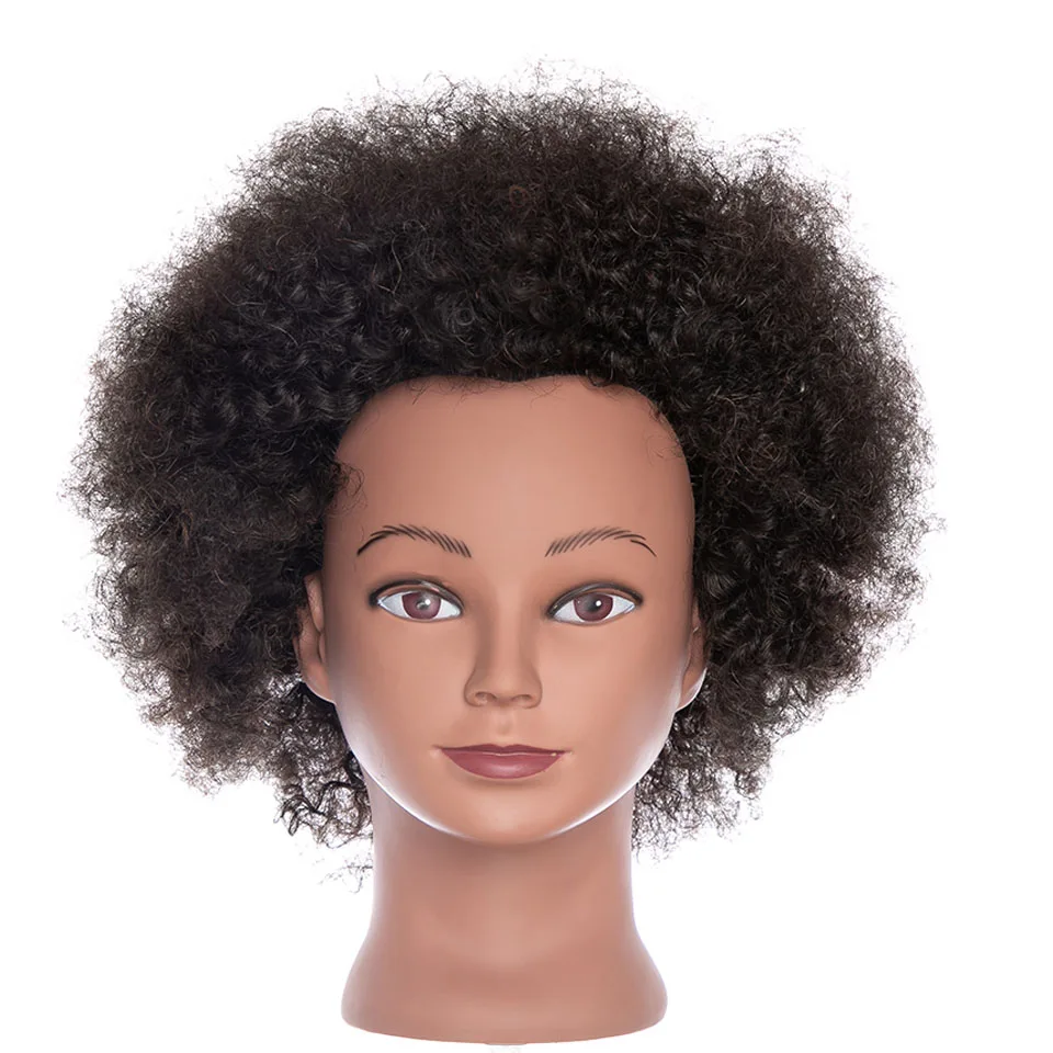 Mannequin Head With Hair Man Training Head 100 Human Hair Afro Style Male  Professional Manequin Manikin Head With Clamp Stand - Training Head Kit -  AliExpress