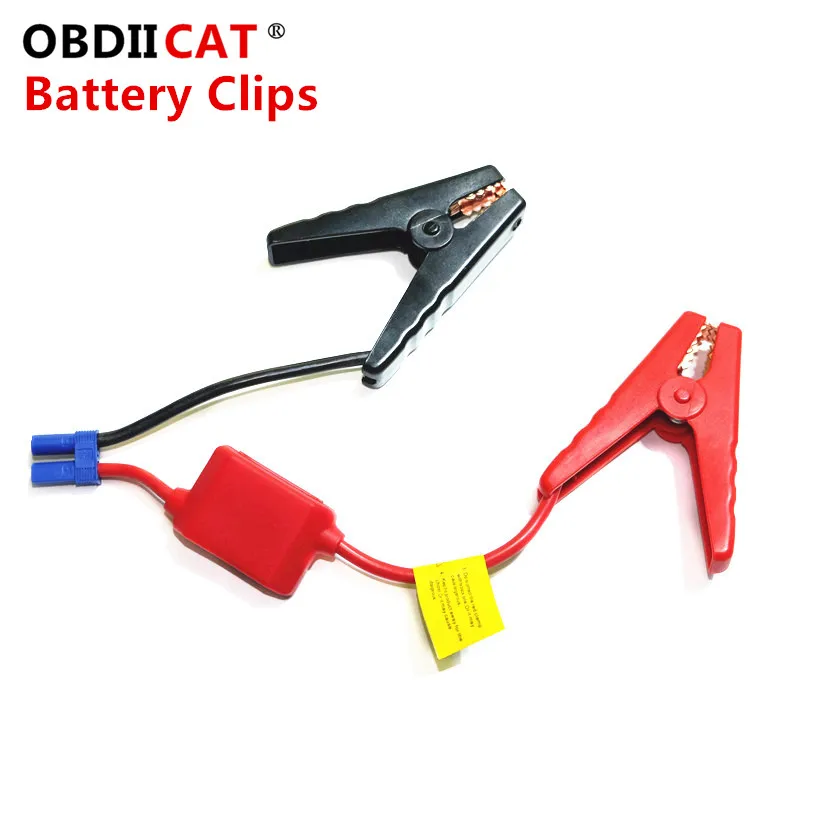 5 Types Accessories Use For Car Jump Starter Auto Air Pump/Battery Clips/Cigarette Lighter Socket Adapter For Power Bank