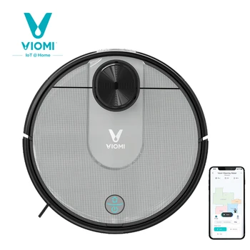 

EU version viomi v2 pro robot vacuum cleaner 2100Pa 2 in 1 sweeping mopping robot cleaner for home carpets, pets, hair cleaning