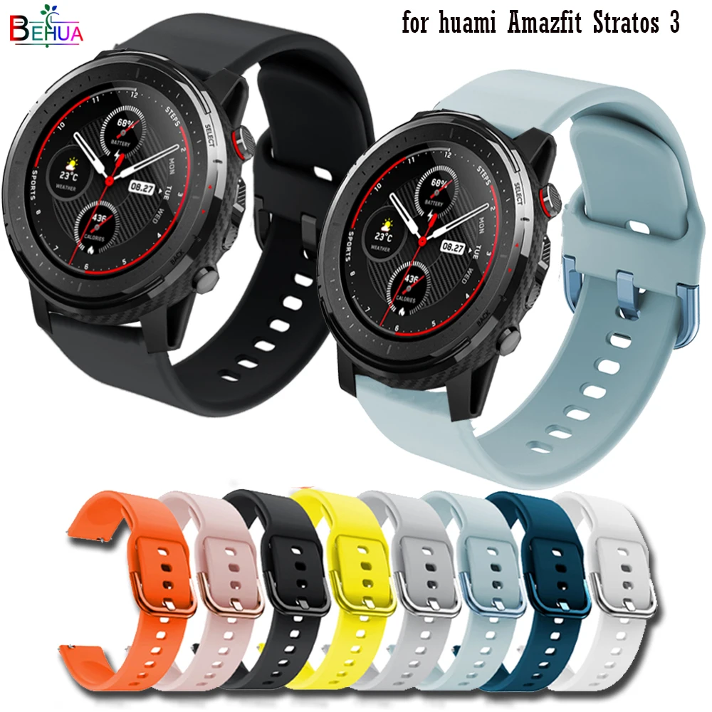 Correa De Reputo Para Reloj Huami Amazfit T Rex 2, Correa Ajustable, Suave Y Lavable