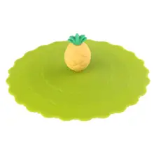 Многоразовые анти-пылезащитные крышки милый кот герметичная, силиконовая крышка для чашки термостойкая Герметичная крышка посуда для напитков аксессуары для чайная чашка с крышкой