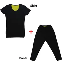 Корректирующее белье для тела, длинные штаны, мужская рубашка для похудения, формирователь, новинка, распродажа, Неопреновая футболка для фитнеса и сауны, штаны для тренировок на талии, Корректирующее белье