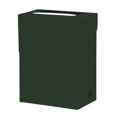 Deep Green 1 PCS Ультра Pro UP Deck Box для настольной игры карты хранения магические сборные карты контейнер коробка периферийные продукты MTG - Цвет: Deep Green 1 PCS