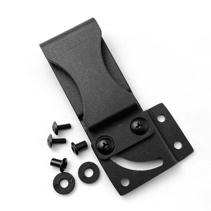 Outdoor Universal Small Strap System Belt Clip Holder Scabbard Clamps With Screws For Kydex Sheath Holster