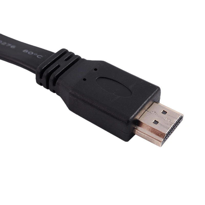0,3 m 1,4 V Высокоскоростной 1080 a HDMI видео аудио плоский кабель M/M P 3D