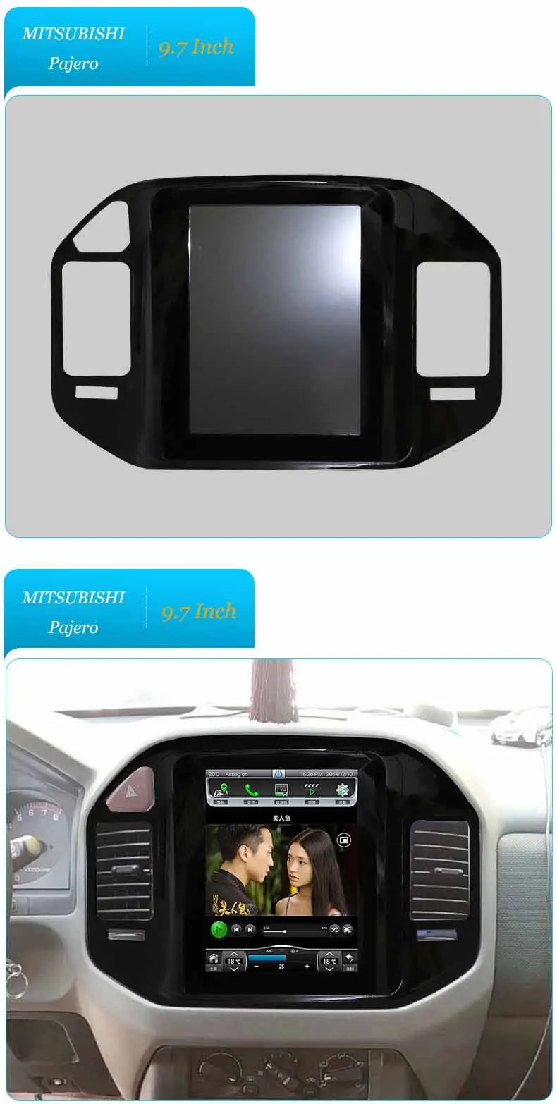 Flash Deal IPS 9.7 INCH Android 8.1 Car Radio Rear Camera no DVD 2din Multimedia video GPS Navigation player For Mitsubishi PAJERO V73 V68 6 Flash Deal IPS 9.7 INCH Android 8.1 Car Radio Rear Camera no DVD 2din Multimedia video GPS Navigation player For Mitsubishi PAJERO V73 V68 6