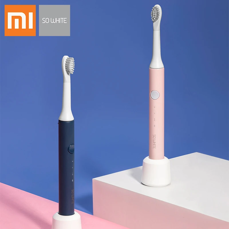 

Xiaomi SOOCAS SO white EX3 Sonic Electric Toothbrush Waterproof Inductive Charging Clean Ultrasonic Smart Toothbrush Gift