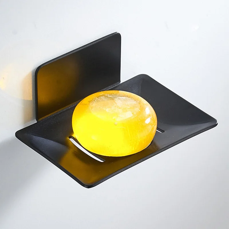 

Stainless Steel Bathroom Shower Soap Box Dish Storage Plate Tray Holder Case Soap Holder Housekeeping Container Organizers