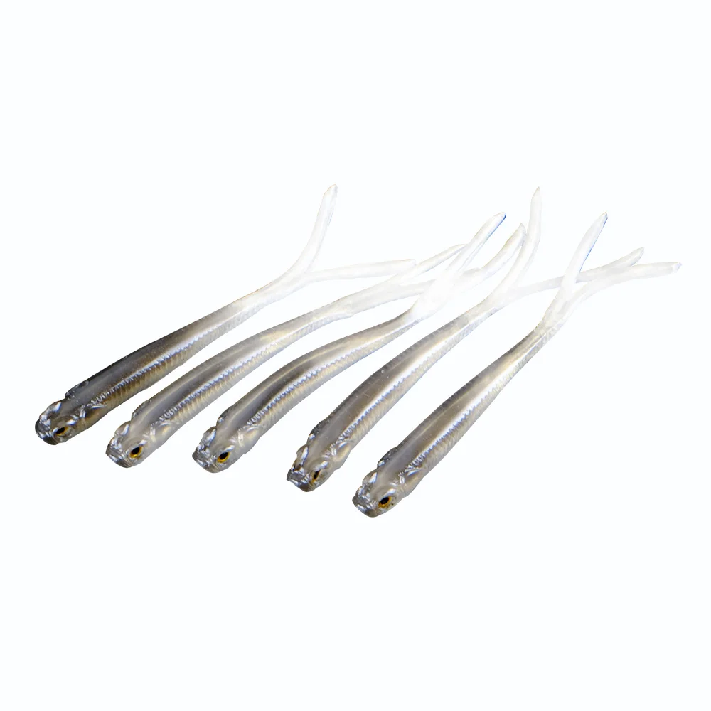 SF Soft Silicone Tiddler Fishing Lures Swim Baits Freshwater Saltwater 10 cm 3g | Спорт и развлечения