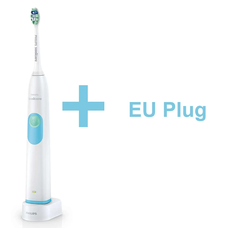 HX6231 Add EU Plug Электрическая зубная щетка PHILIPS HX6231 с водонепроницаемой зубной щеткой для тела, умная зубная щетка, отбеливающая резинка для зубов - Цвет: HX6231 Add EU Plug