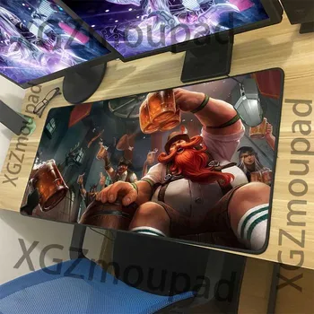 

XGZ Anime Viking Pirate Party Custom Large Gaming Mouse Pad Precision Black Lock Edge Home Computer Desk Mat Speed Non-slip Xxl