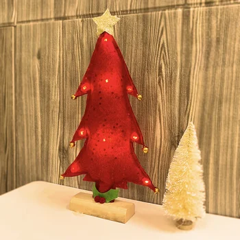 

1 Pc Christmas Tree Desktop Decor for Home Party (Without Battery)