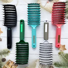 

Professional Equipment Hairdressing Devices Tools And Scalp Treatments Round Brush Brushing Hair Detangler Brush Brosse Cheveux