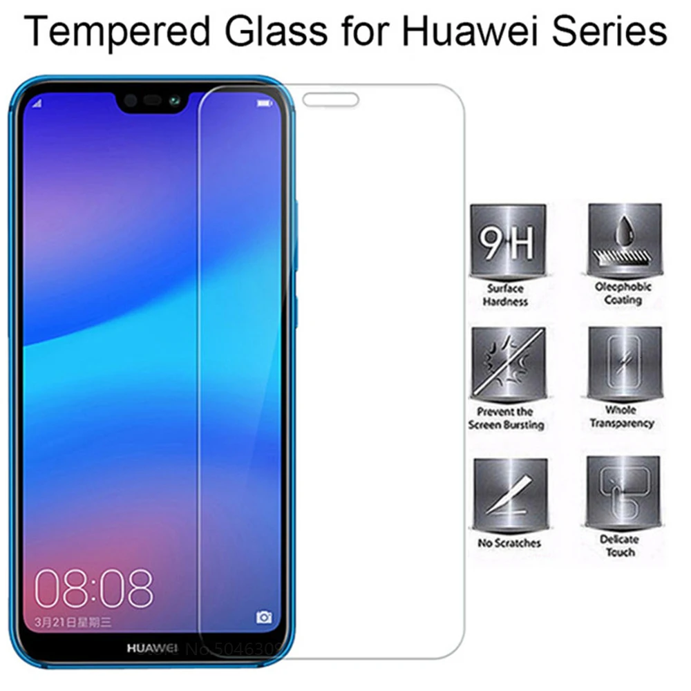 2.5D Закаленное стекло для huawei Nova 3 3i 3E 4 4E Nova 5 Pro 5i Pro Защита экрана для huawei Nova 5 Pro 2i 2s прозрачная стеклянная пленка