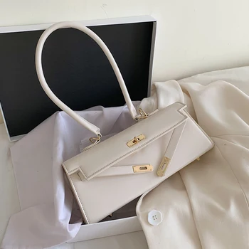 

PU Leather Shoulder Bag For Women 2020 Solid Color Handbags Small Travel torebka damska Femme Fashion bolsa Feminina Bags