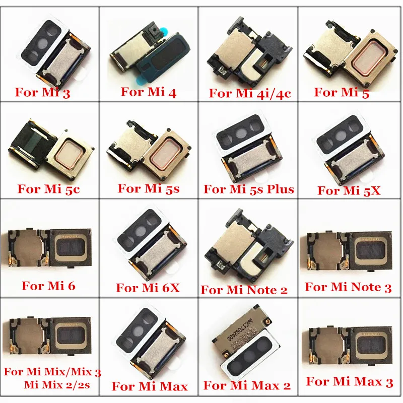 2 Pz/Lotto Nuovo Auricolare Ear Speaker Per Xiao Mi Mi 3 4 4I 4C 5 5C 5S Plus 5X6 6X Mi Nota 2 3 Mi Max 3 2 Mi X 3 2 2 S